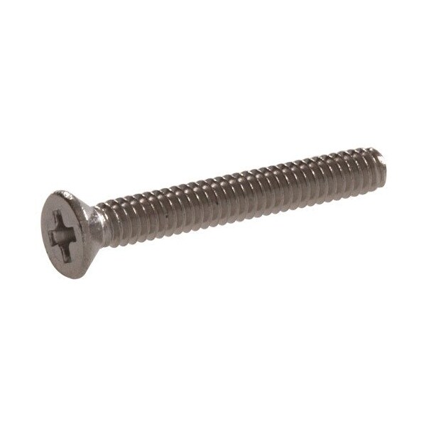 Hillman HILLMAN No. 1/4-20 in. X 1/2 in. L Phillips Flat Head Stainless Steel Machine Screws 100 pk 0825584 - main